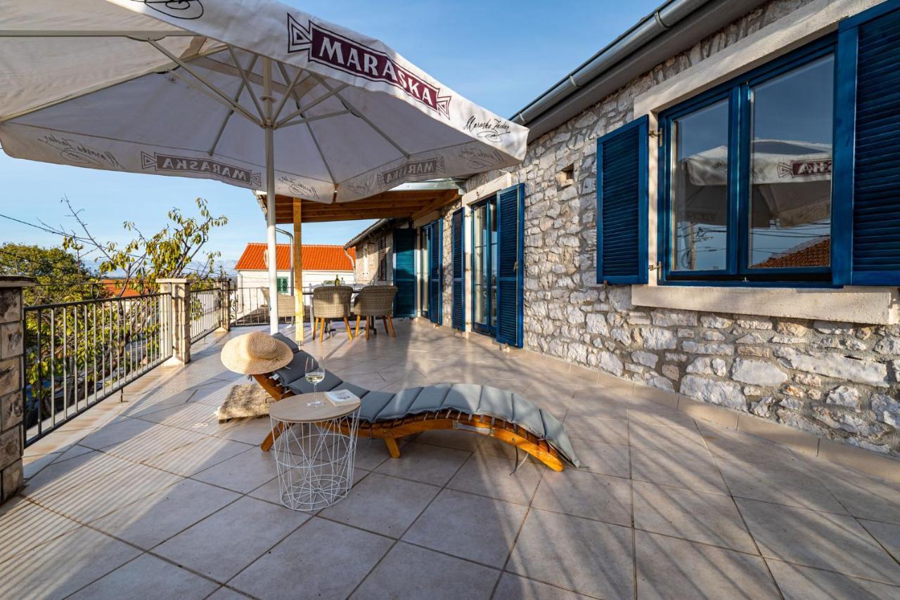 Ferienhaus Kuca Marija - Traditionelles Steinhaus Bei Zadar Debeljak Ngoại thất bức ảnh